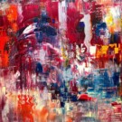 2023 130.0×162.0cm 個展ライブペイント / Solo exhibition Live Paint.【Sold】