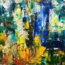 2023 130.0×162.0cm 個展ライブペイント / Solo exhibition Live Paint.【Sold】